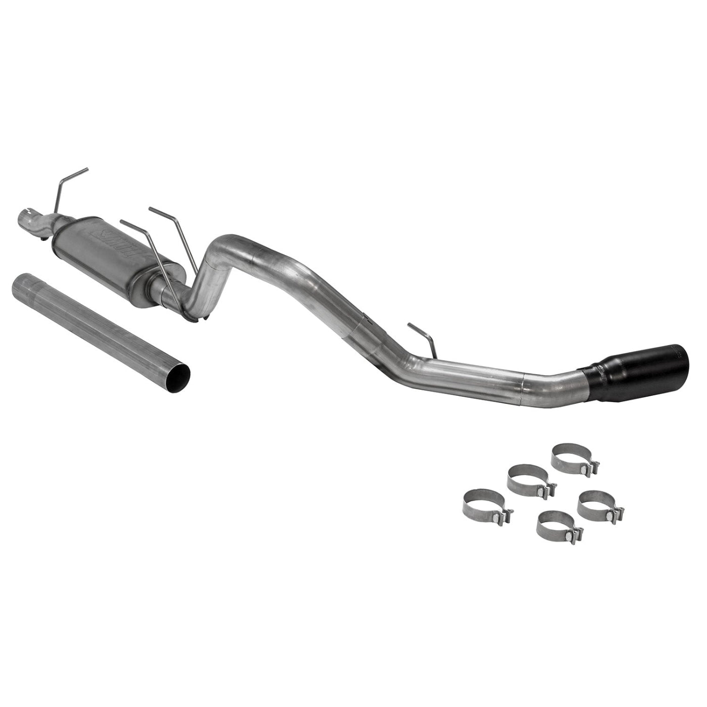 '17-22 Ford F-250/F-350 6.2l/7.3L V8 Flowmaster FlowFX Cat-Back Exhaust System Display of Included Parts
