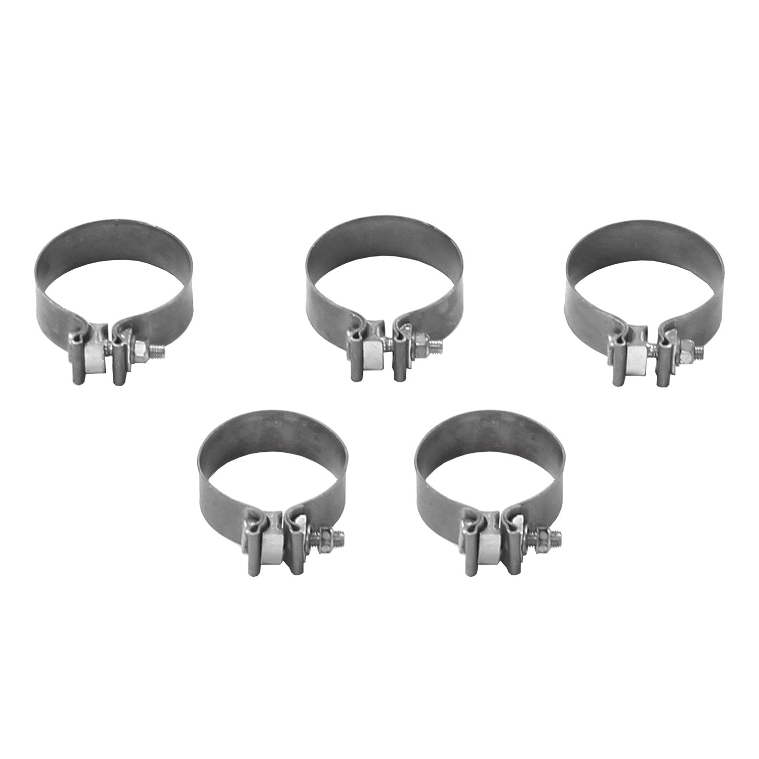 '17-22 Ford F-250/F-350 6.2l/7.3L V8 Flowmaster FlowFX Cat-Back Exhaust System Display of included Clamps