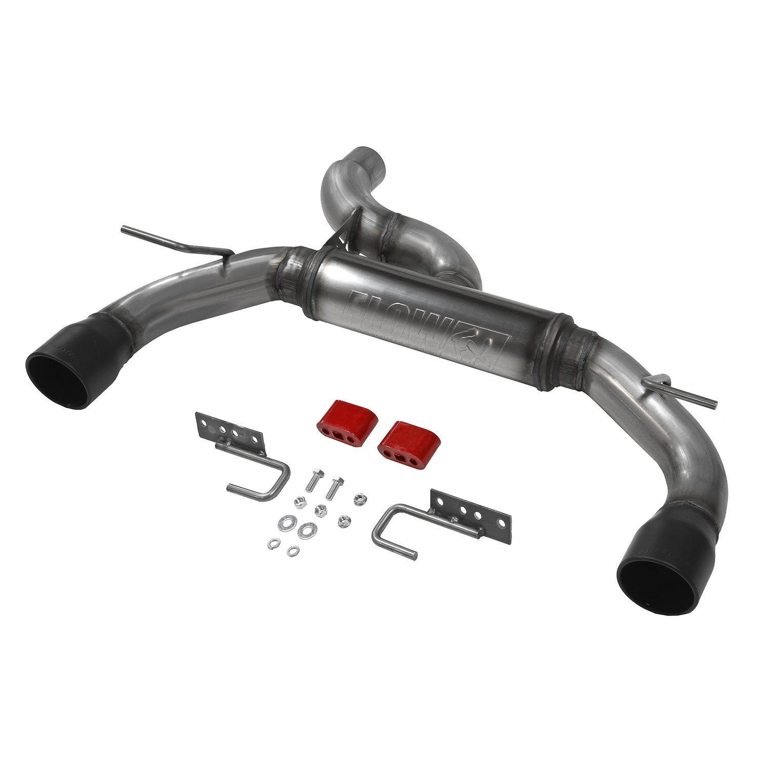 '21-23 Ford Bronco Flowmaster FlowFx Axle-Back Dual Exit Exhaust System Display of Included Parts