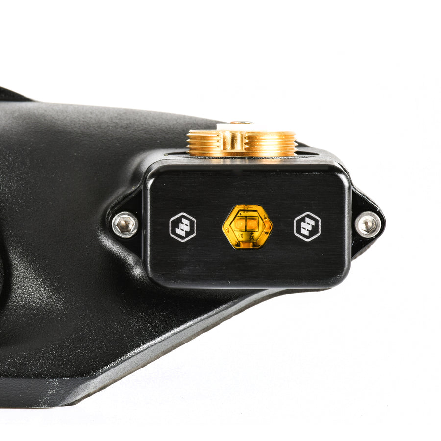 '08-21 Toyota Tundra 3rd Brake Light Antenna Mount w/ Baja Designs LED's Close-up Display