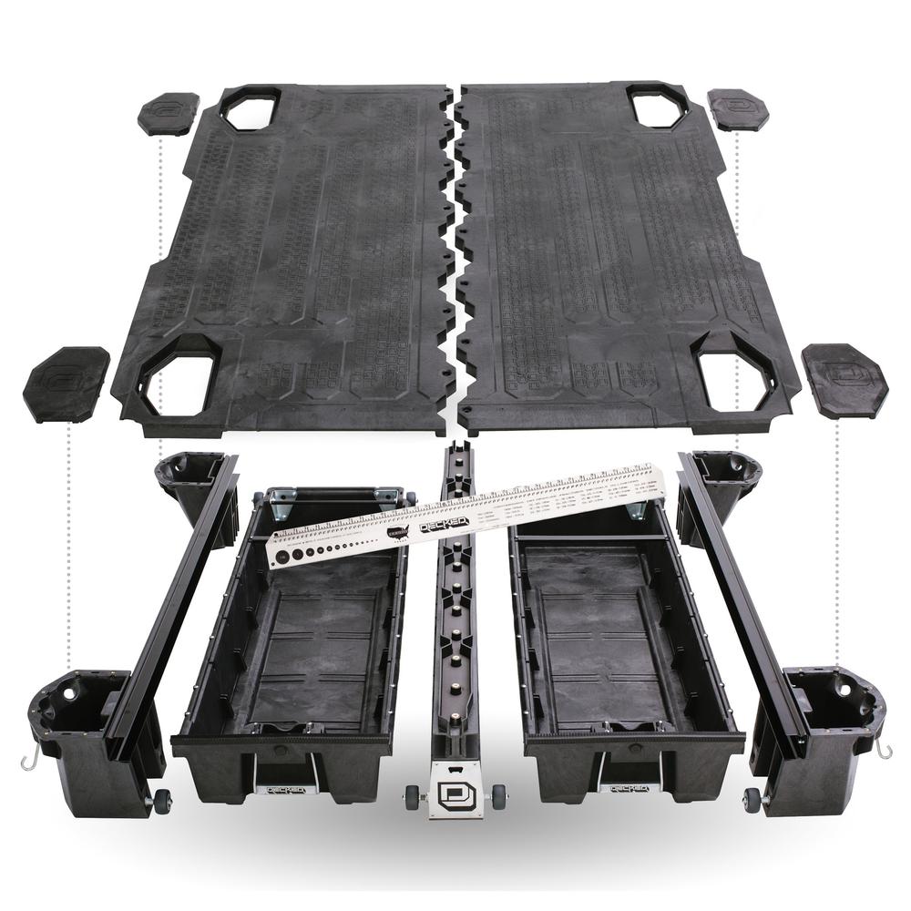 '94-18 Ram 1500 Truck Bed Storage System Organization Decked 