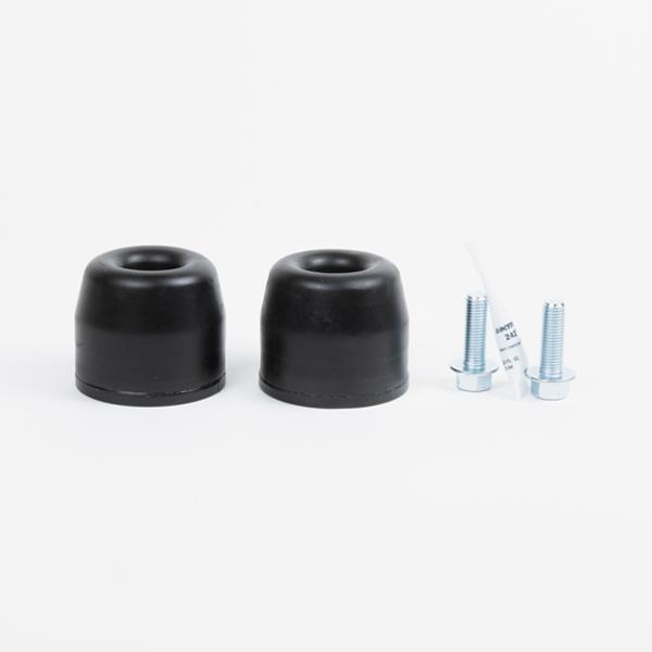 '95-04 Toyota Tacoma DuroBumps Front Bump Stops - DBF24R Display of included Parts