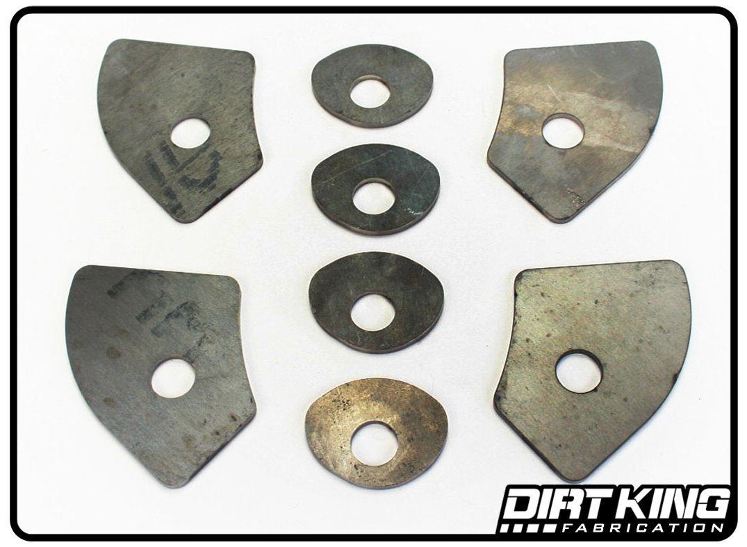'99-18 Chevy/GM 1500 Lower Arm Weld Washers Display of Included Parts