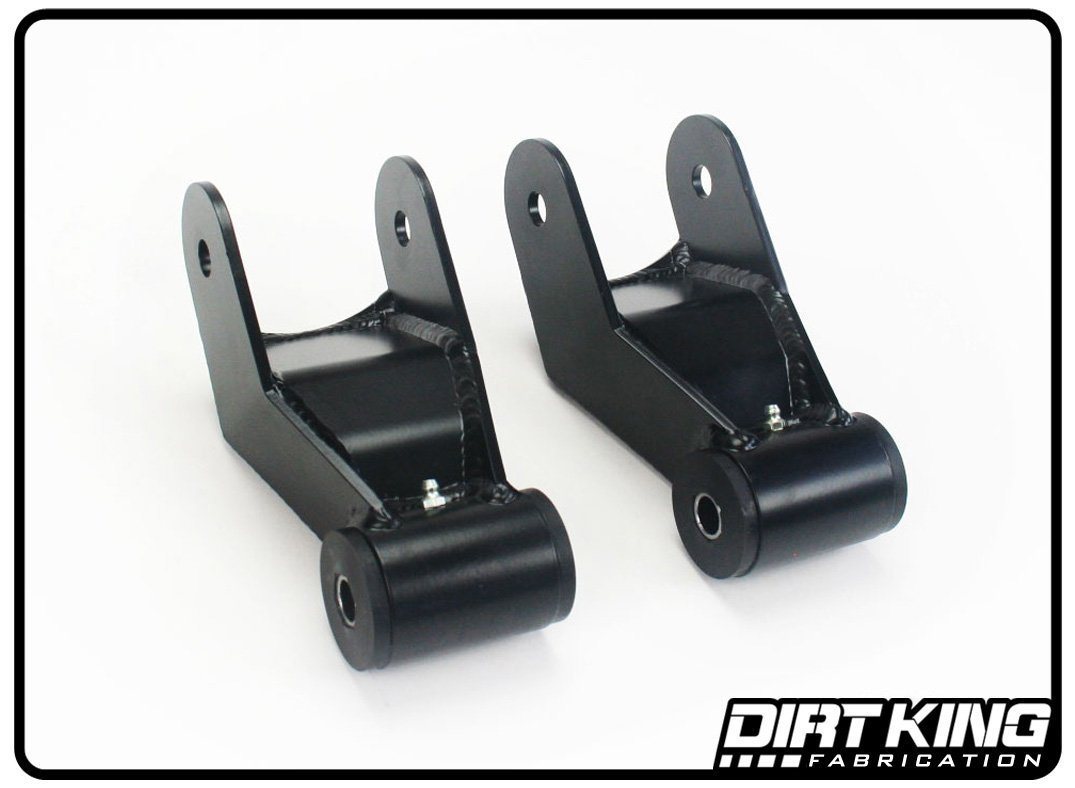 '99-18 Chevy/GMC 1500 Long Travel Shackles Display of Included Parts