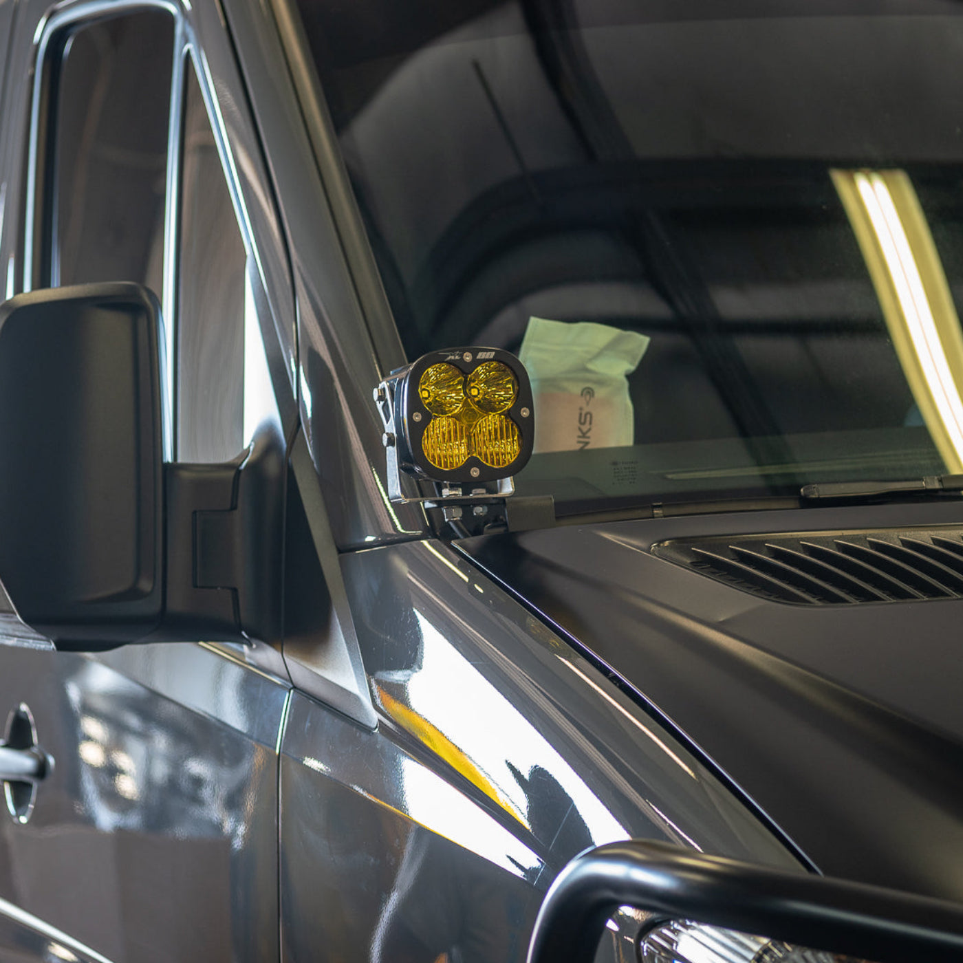 '07-18 Mercedes Sprinter Van SDHQ Built A-Pillar Light Mounts display