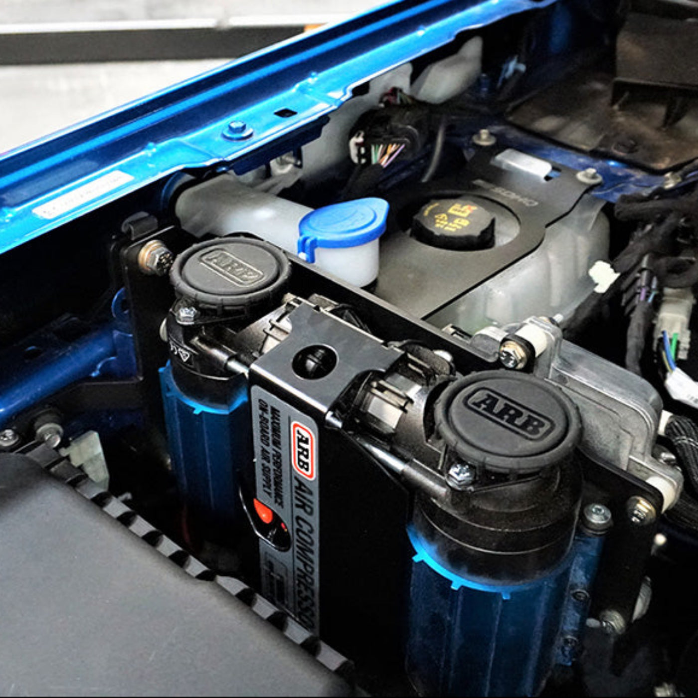 '21-25 Ford Bronco SDHQ Built ARB Air Compressor Mount installed