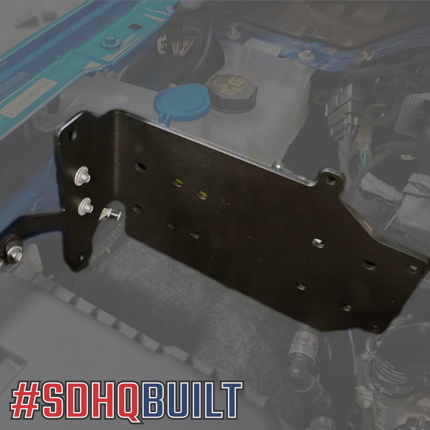 '21-25 Ford Bronco SDHQ Built ARB Air Compressor Mount installed