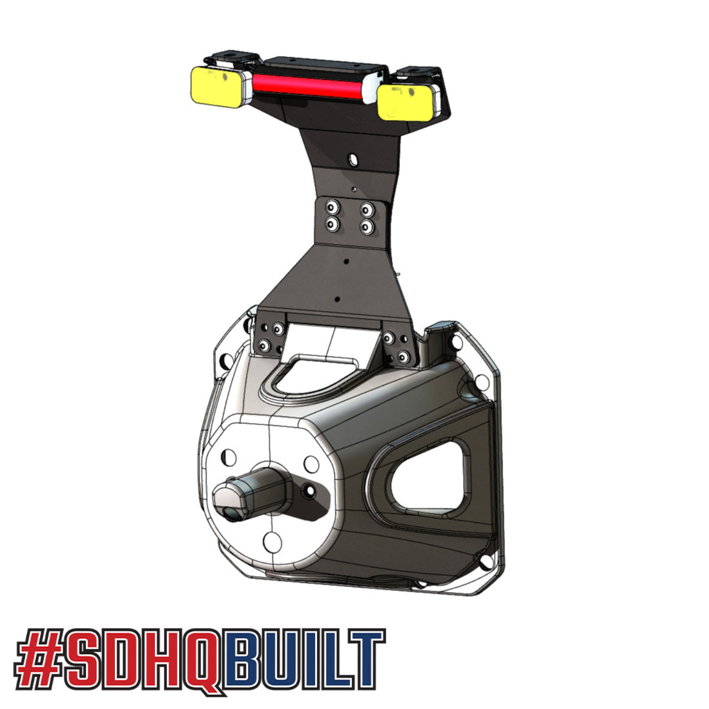 '21-24 Ford Bronco/Bronco Raptor SDHQ Built 3rd Brake Light Chase Light Mount design