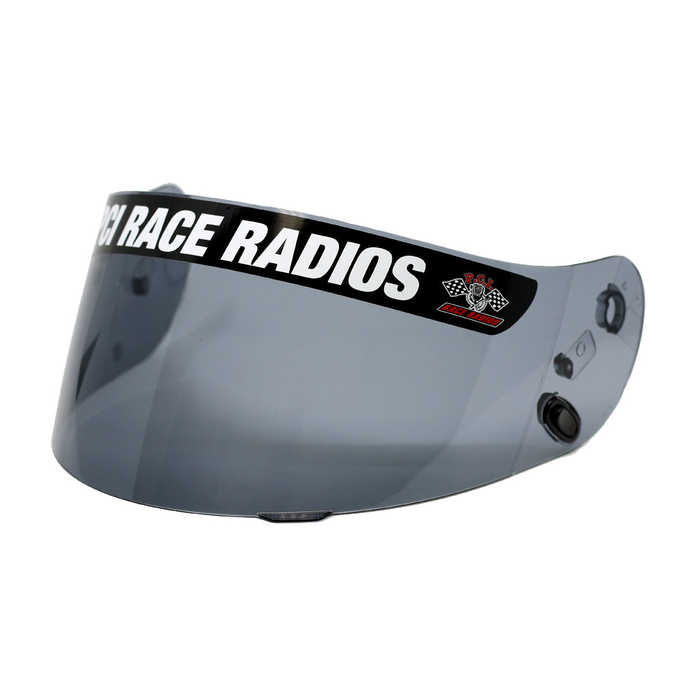 HJC Playcar Shield PCI Radios Gray display