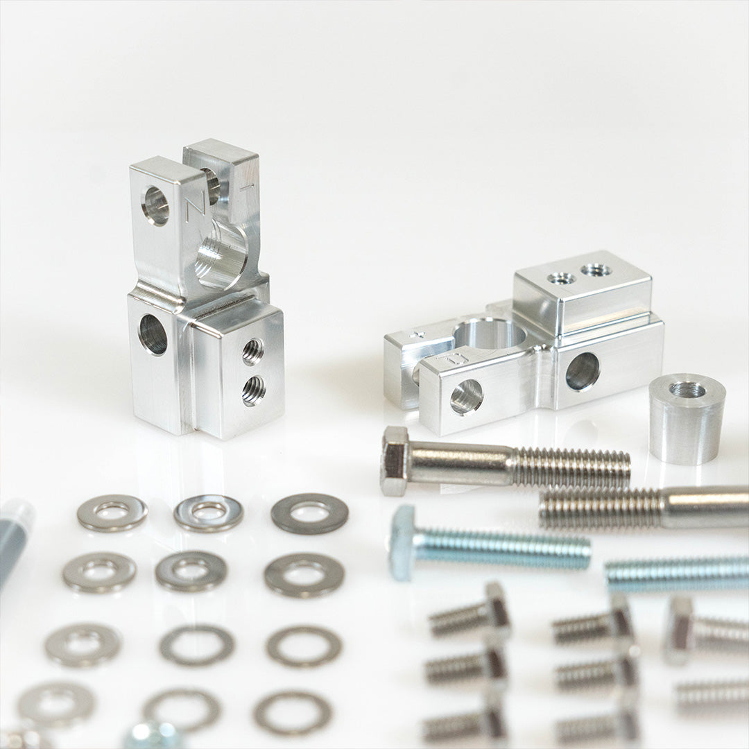 '07-17 Jeep Wrangler JK SDHQ Built Billet Battery Terminal Kit parts