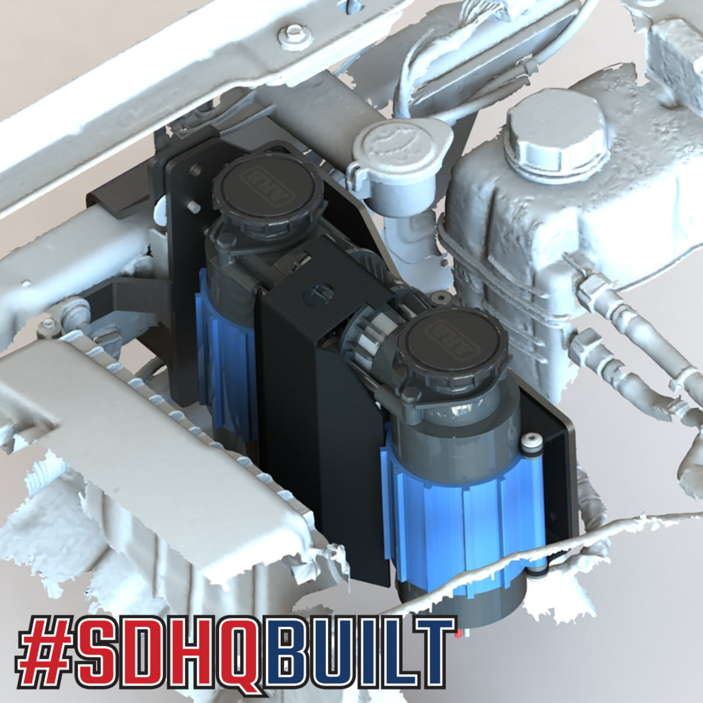 '21-25 Ford Bronco SDHQ Built ARB Air Compressor Mount design