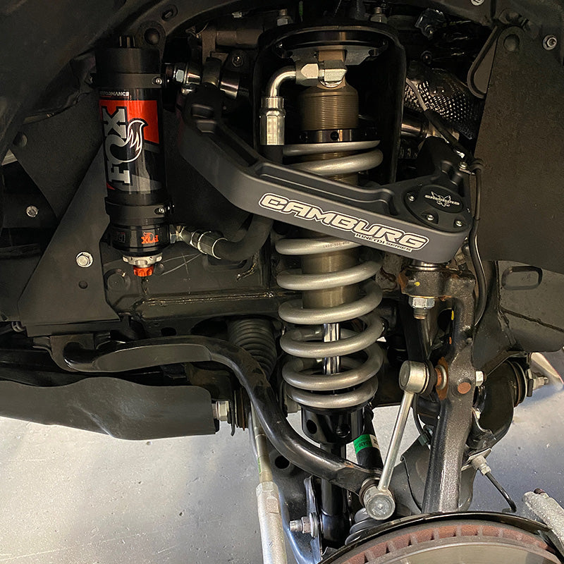 '05-23 Toyota Tacoma Fox Performance Elite Series RR 2.5 Front Coilovers (2-3" Lift) Display on Vehicle