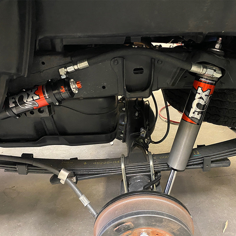 '05-23 Toyota Tacoma Fox Performance Elite Series RR 2.5 Rear Shocks (0-1.5" Lift) Display on Vehicle