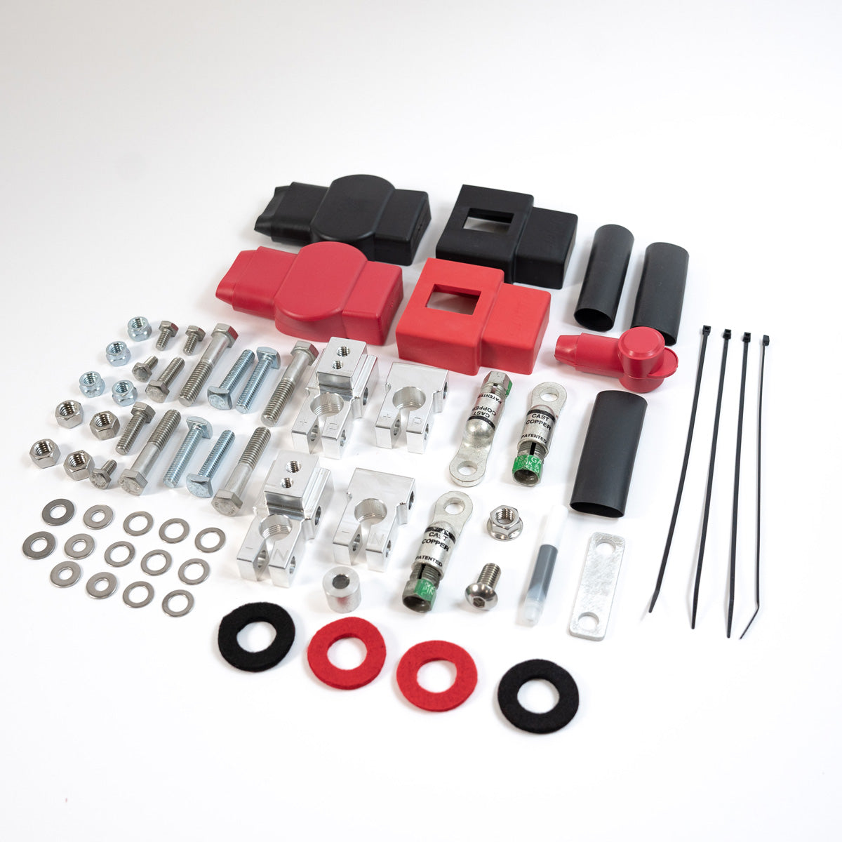 '17-Current Ford Super Duty (F250/F350/F450) SDHQ Built Billet Battery Terminal Kit