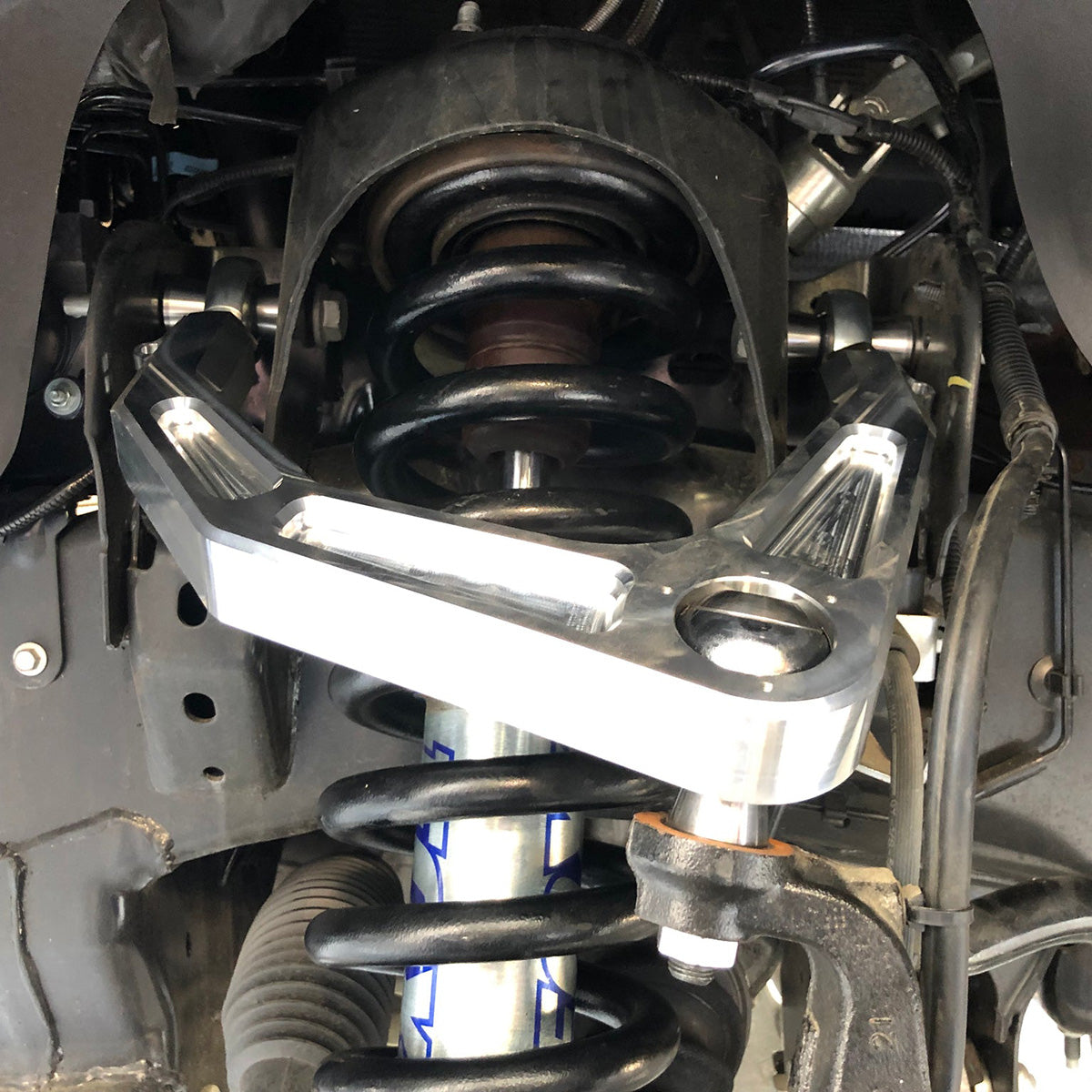 '10-14 Ford Raptor Kibbetech Billet Aluminum Upper Control Arms close-up