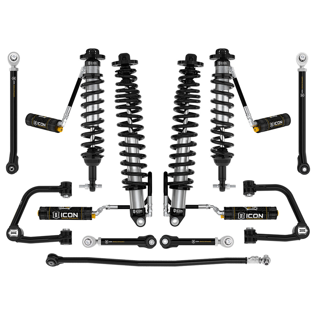 21-23 Ford Bronco Non-Sasquatch Icon Stage 7 Tubular Suspension System