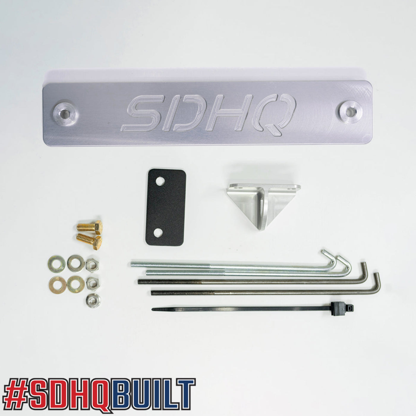 '08-21 Lexus LX570 SDHQ Built Complete Dual Battery Kit display of included hold down kit