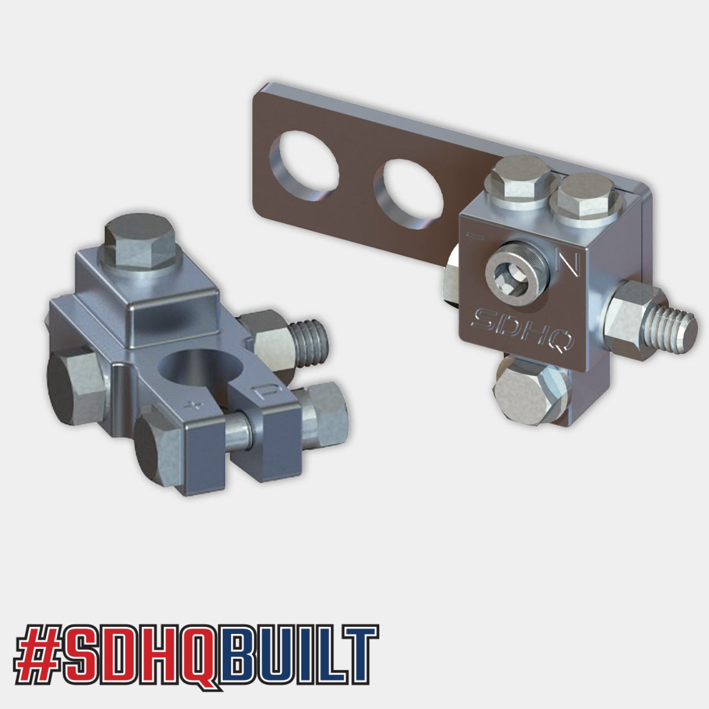 '21-24 Ram 1500 TRX SDHQ Built Billet Battery Terminal Kit Design