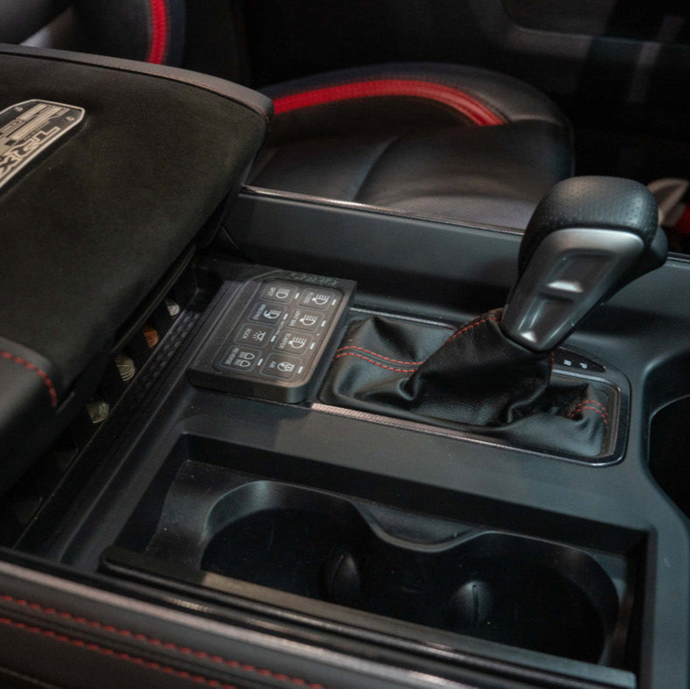 21-24 Ram 1500 TRX SDHQ Built Billet Switch-Pros SP-9100 Keypad Mount installed