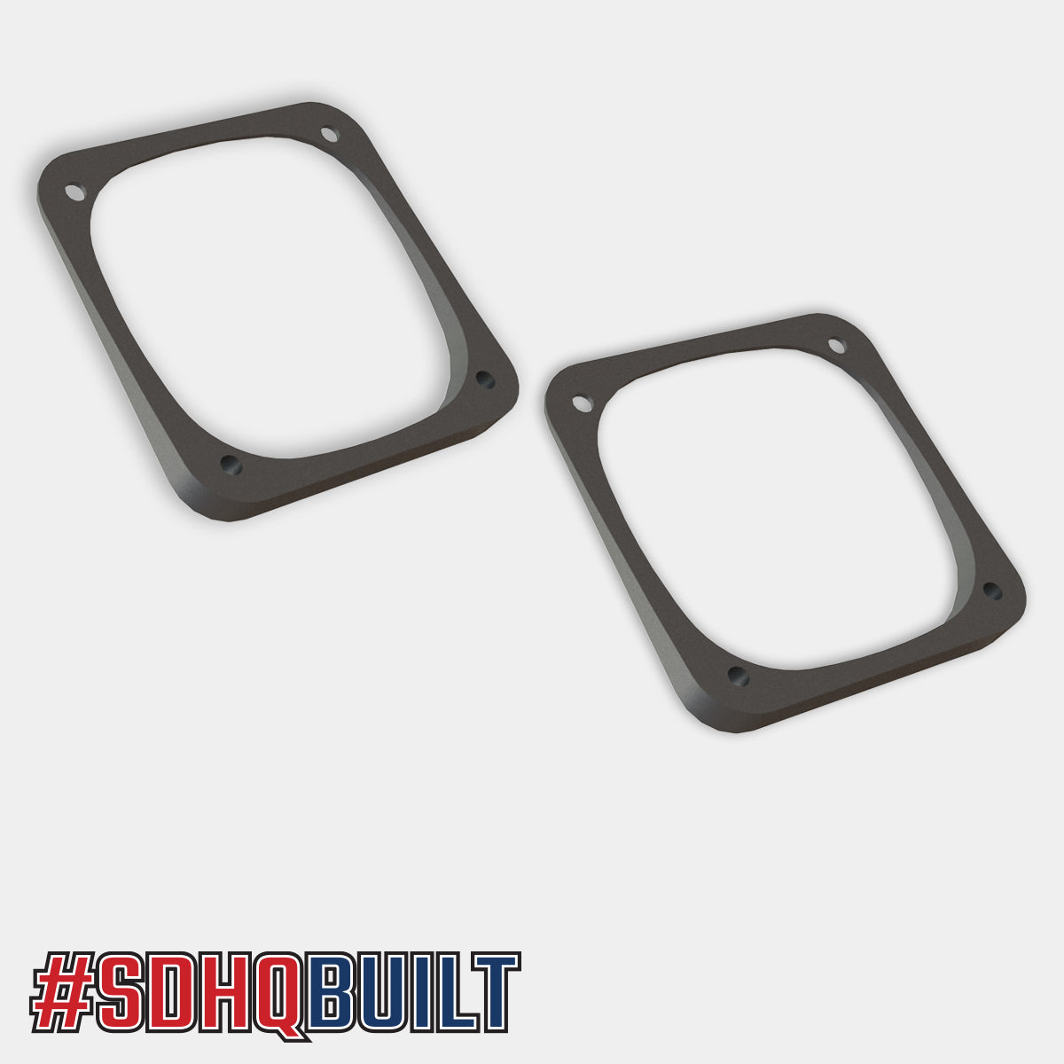 SDHQ Built Universal Squadron Series Rear Bumper Flush Mount Adapter Kit