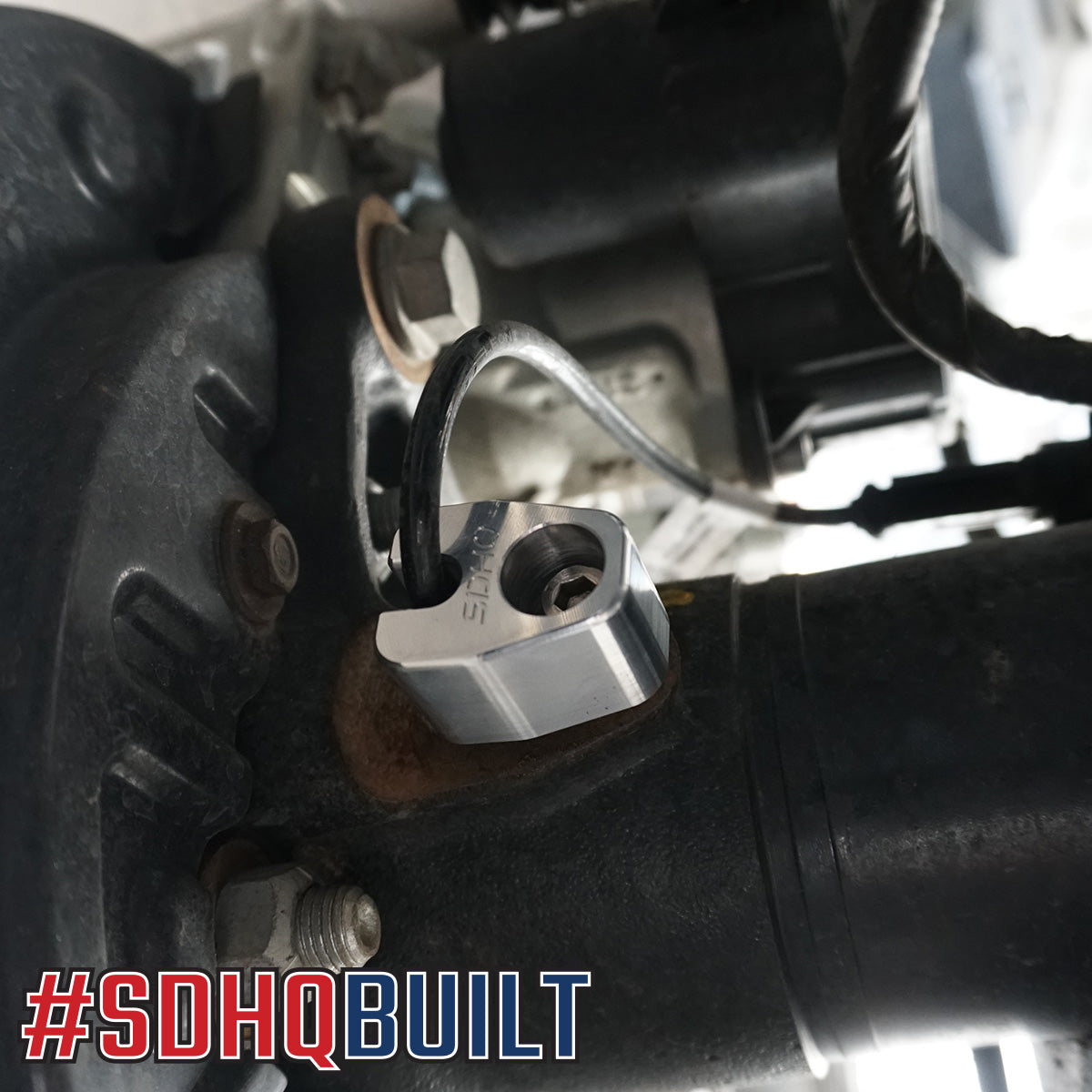'19-23 GMC 1500 SDHQ Built Billet Front ABS Guards display
