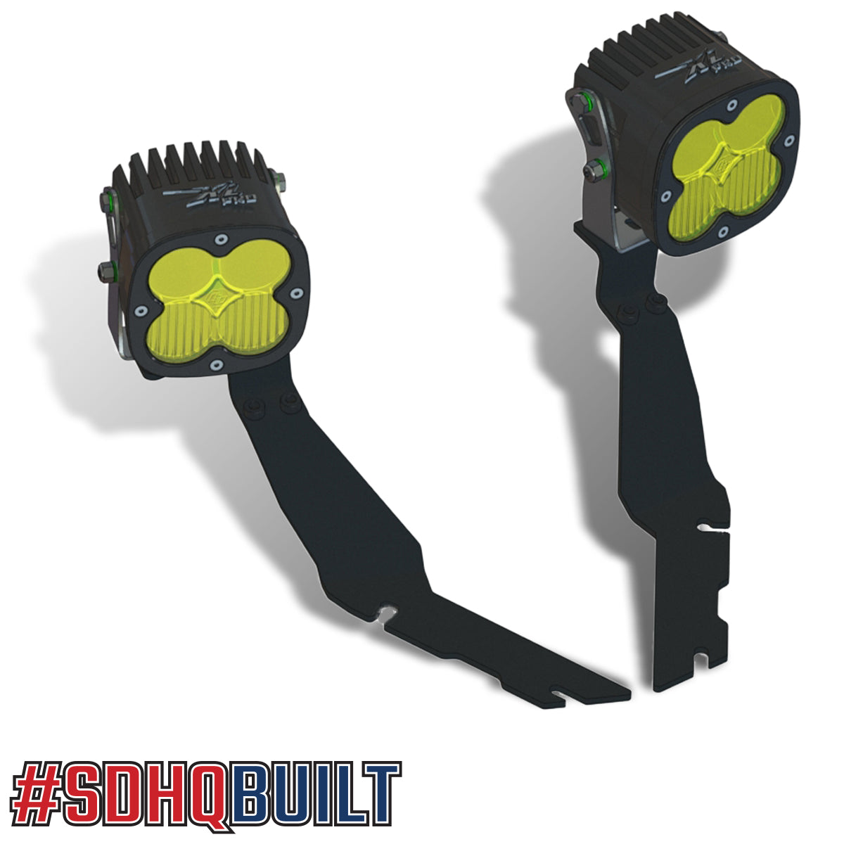 '19-Current Ram 1500 SDHQ Built A-Pillar Light Mounts