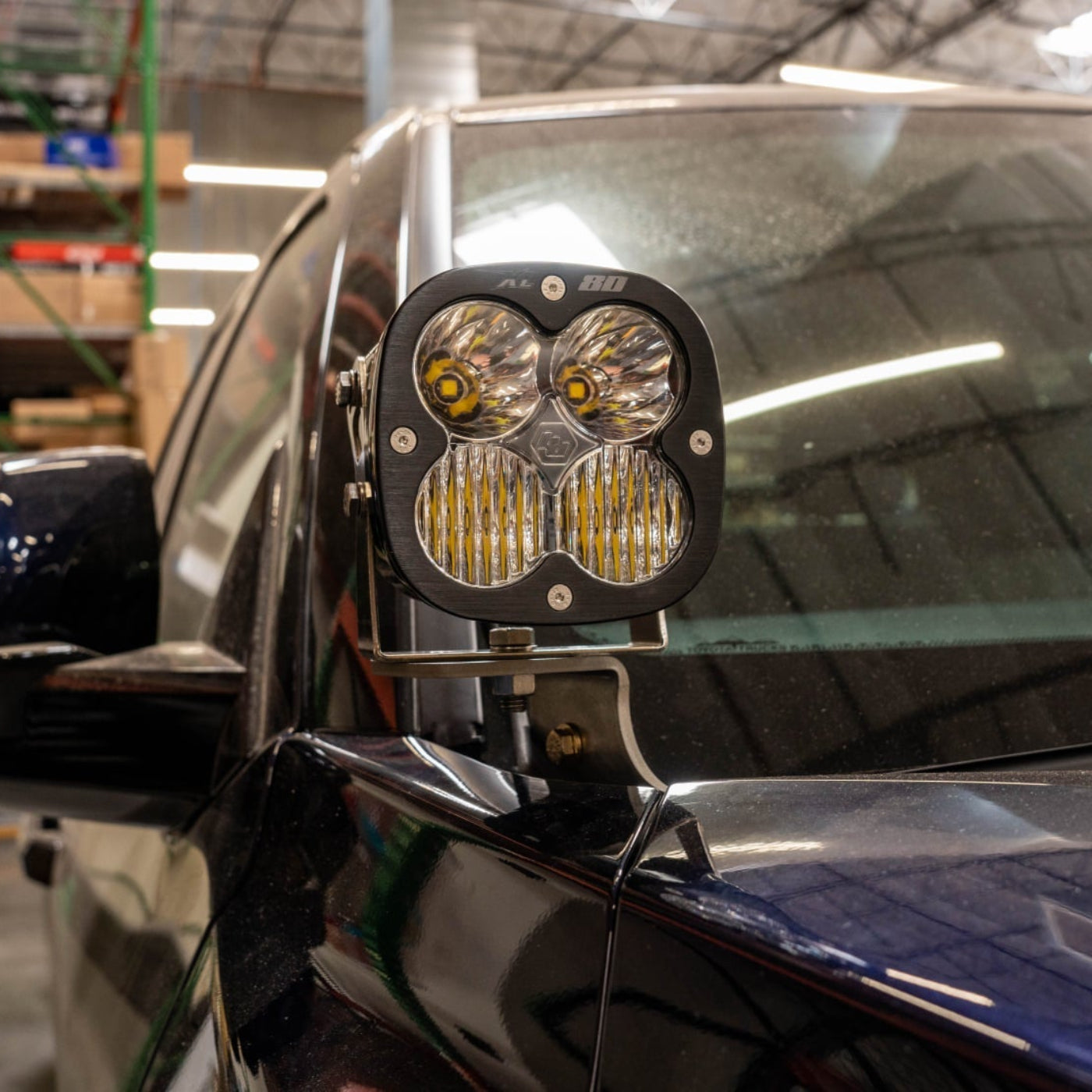 '23-26 Toyota Sequoia SDHQ Built A-Pillar Light Mounts installed