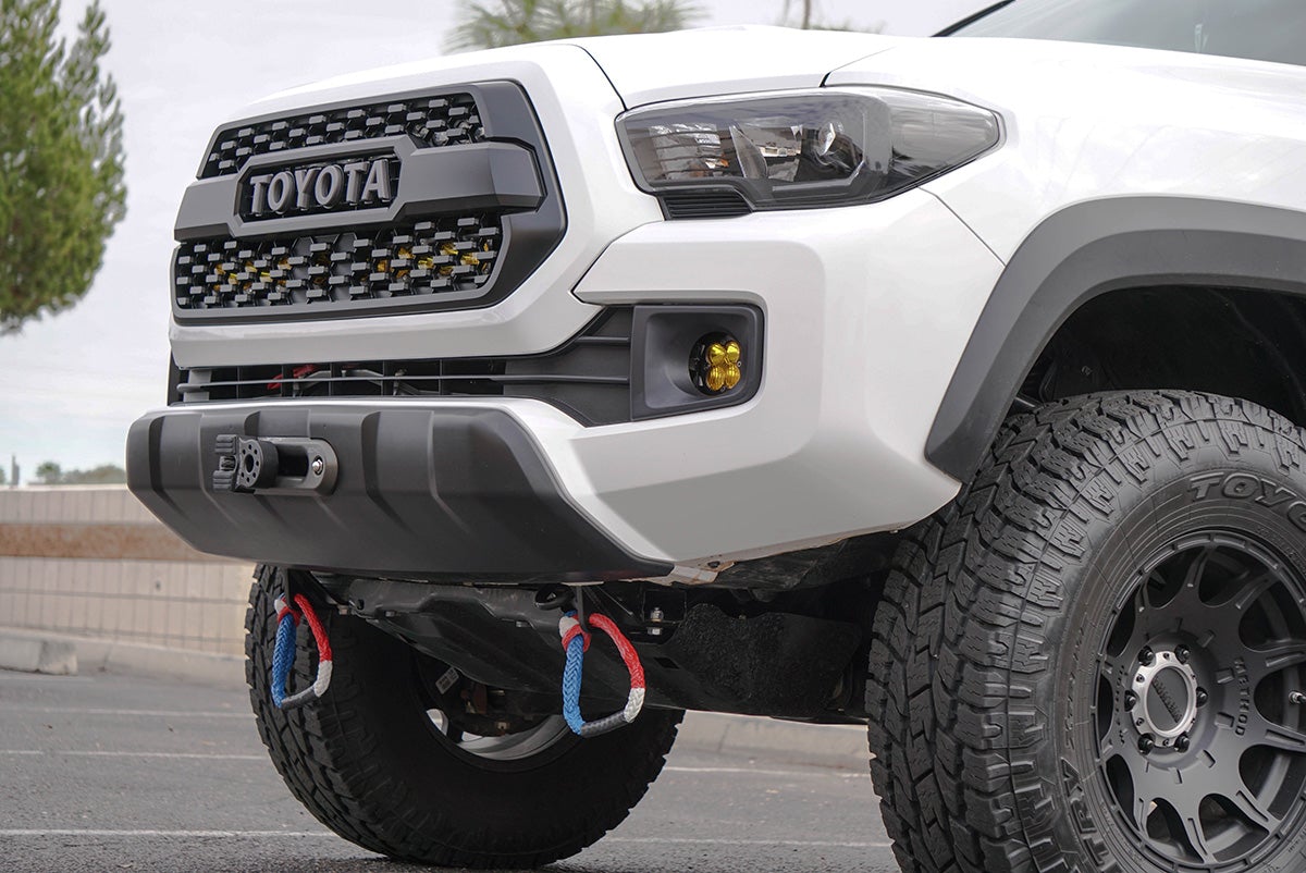 '16-23  Toyota Tacoma SDHQ Built Hidden Winch Mount