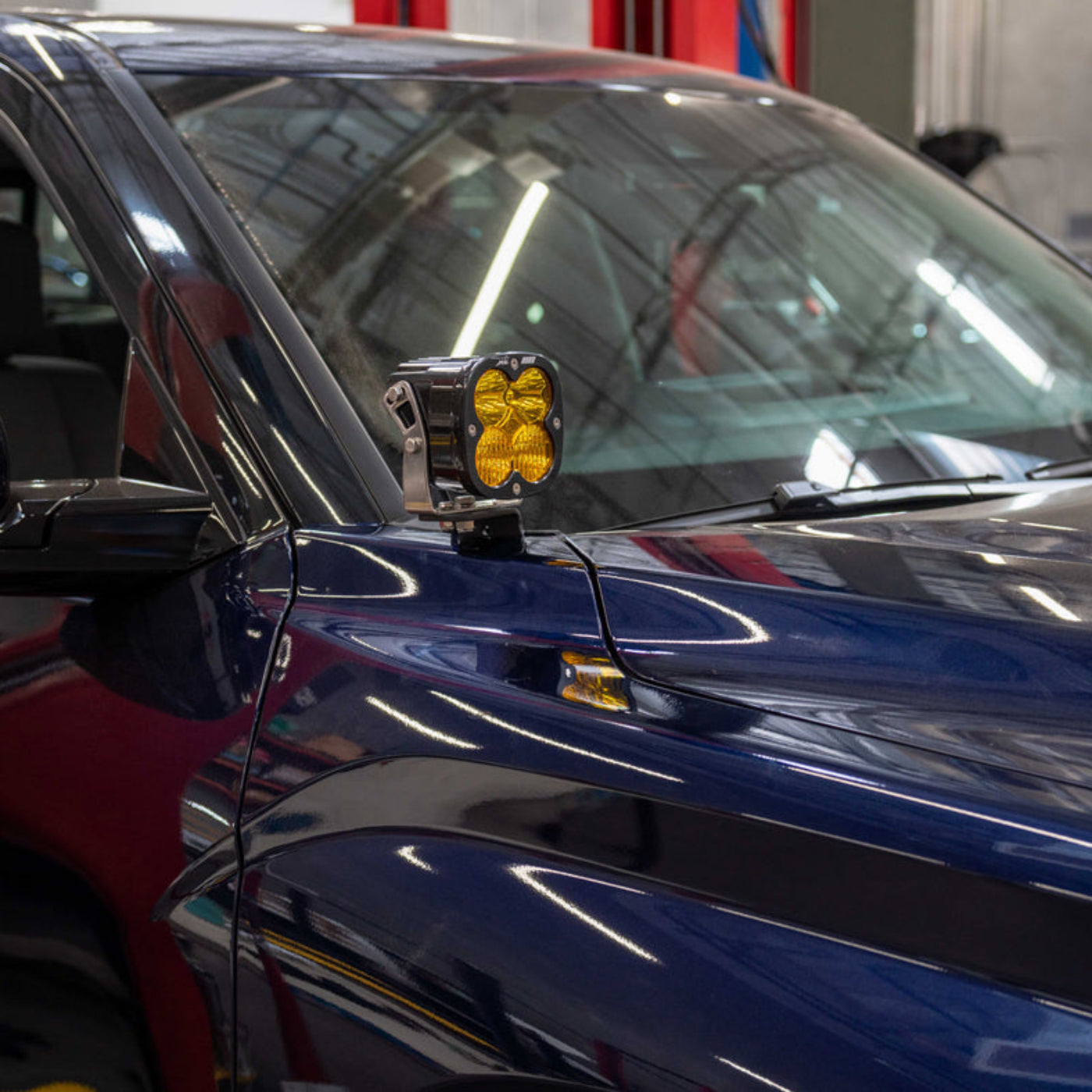 '22-26 Toyota Tundra SDHQ Built A-Pillar Light Mounts installed