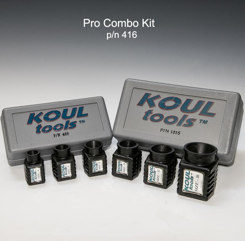 AN Hose Assembly Tool Kit Hose Fitting Tools Koul Tools Pro Combo Kit