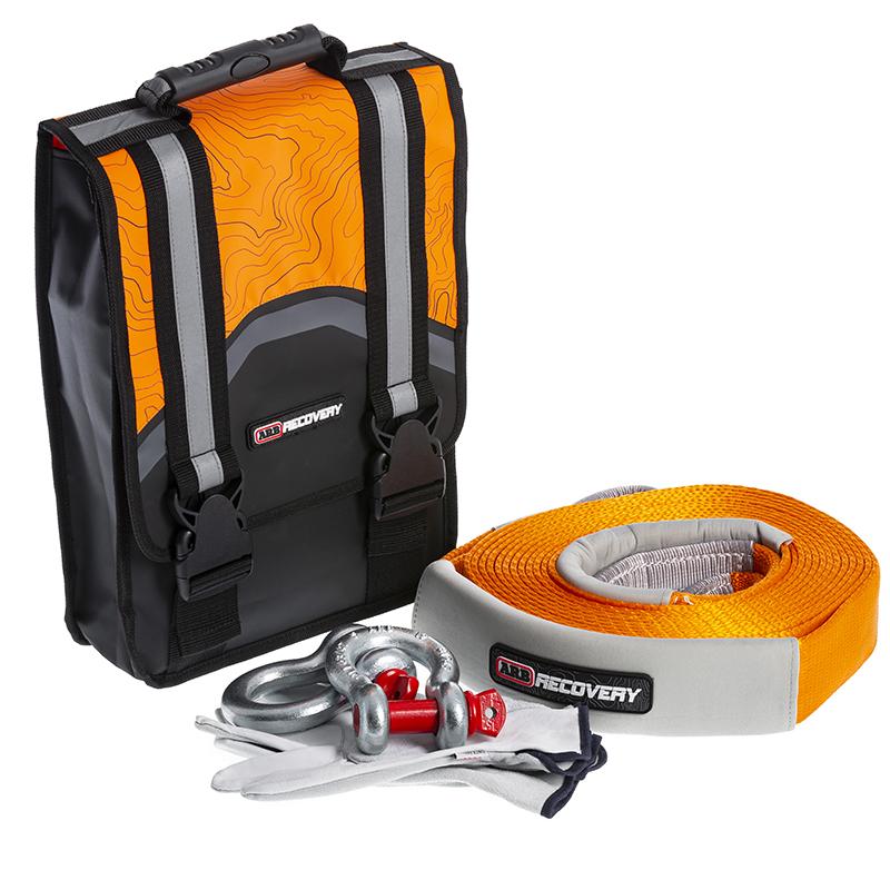 ARB Weekender Recovery Kit Display of Included Parts