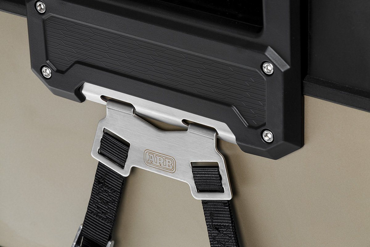 Zero Series Fridge Tie Down Kit Coolers ARB close-up Display