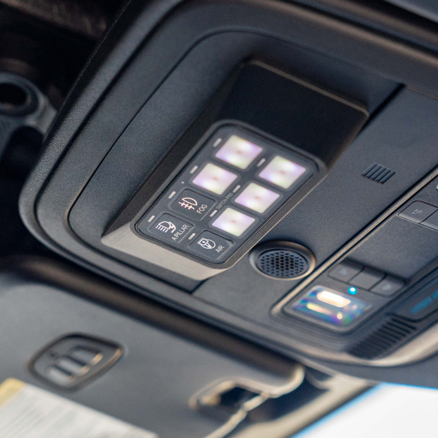 '21-Current Ford Bronco/Bronco Raptor SDHQ Built Switch-Pros SP-9100 Keypad Mount