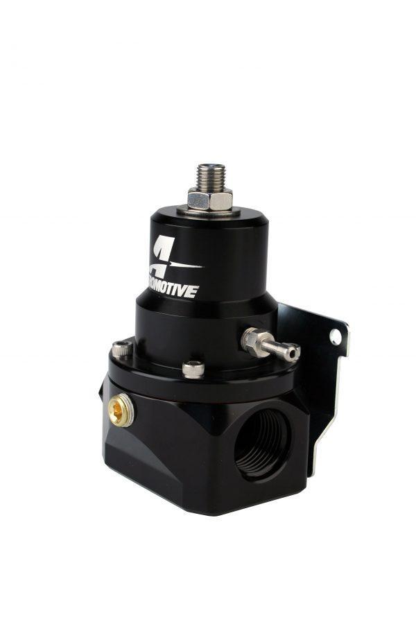 Compact Regulator Regulator Aeromotive Inc. x2 ORB-06 Inlet/Outlet and x1 ORB-06 return port Black