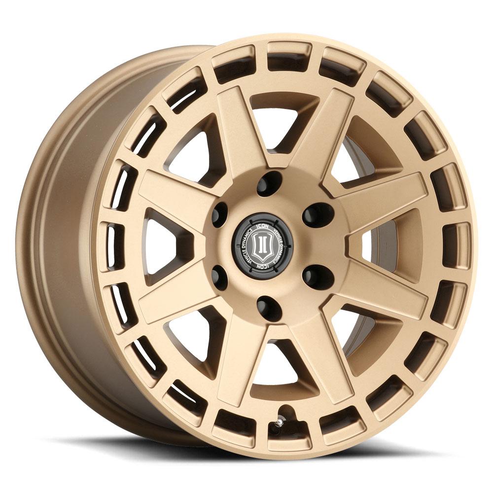 Compass 17" Wheel Icon Alloys Gold display