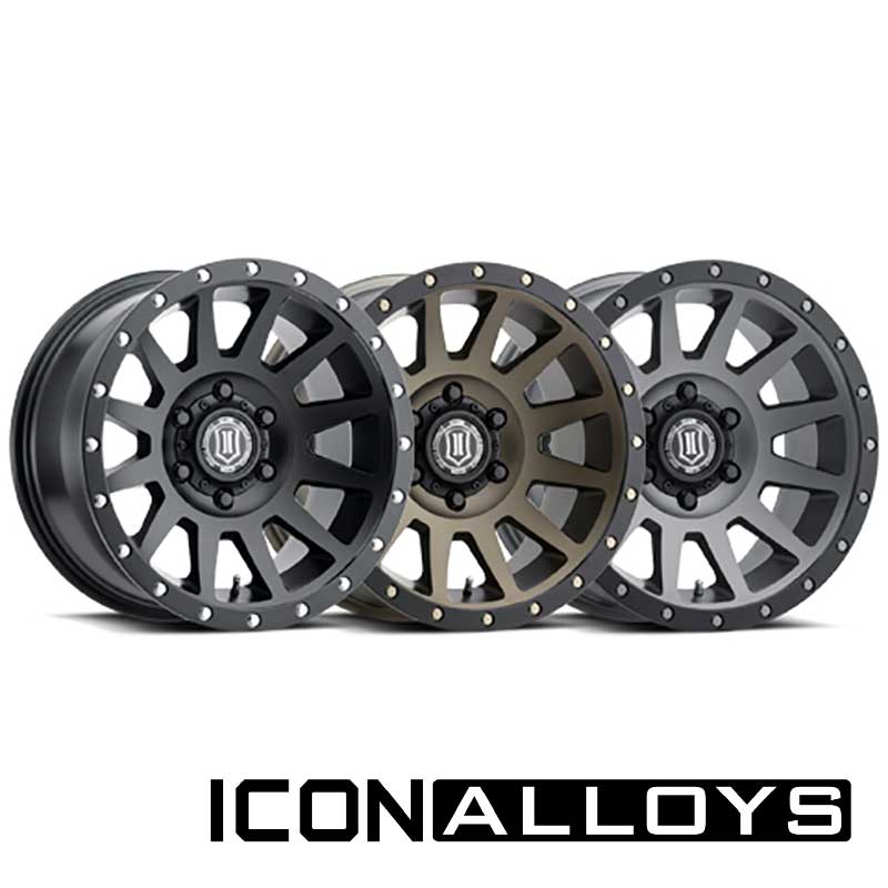 Compression 18" Wheels Icon Alloys display