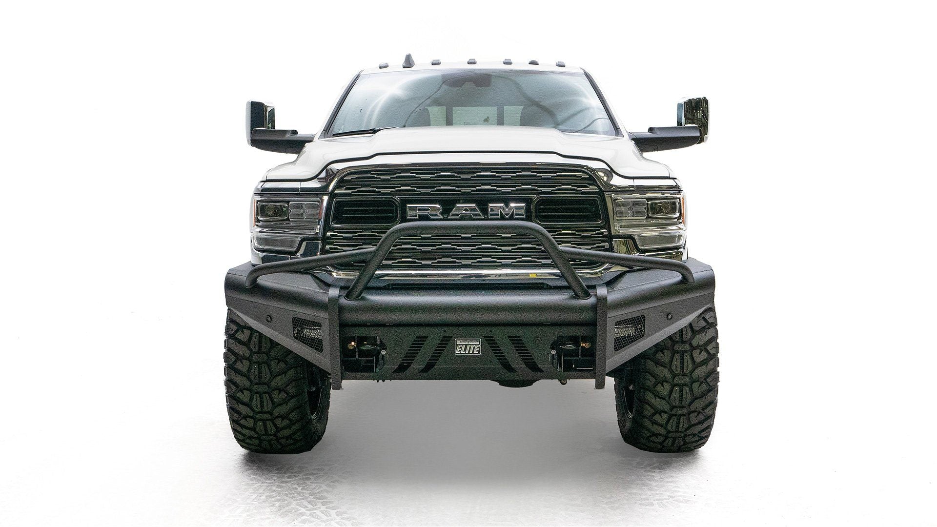 Fab Fours Dodge Ram 2500/3500 Elite Black Series Series Front Bumper