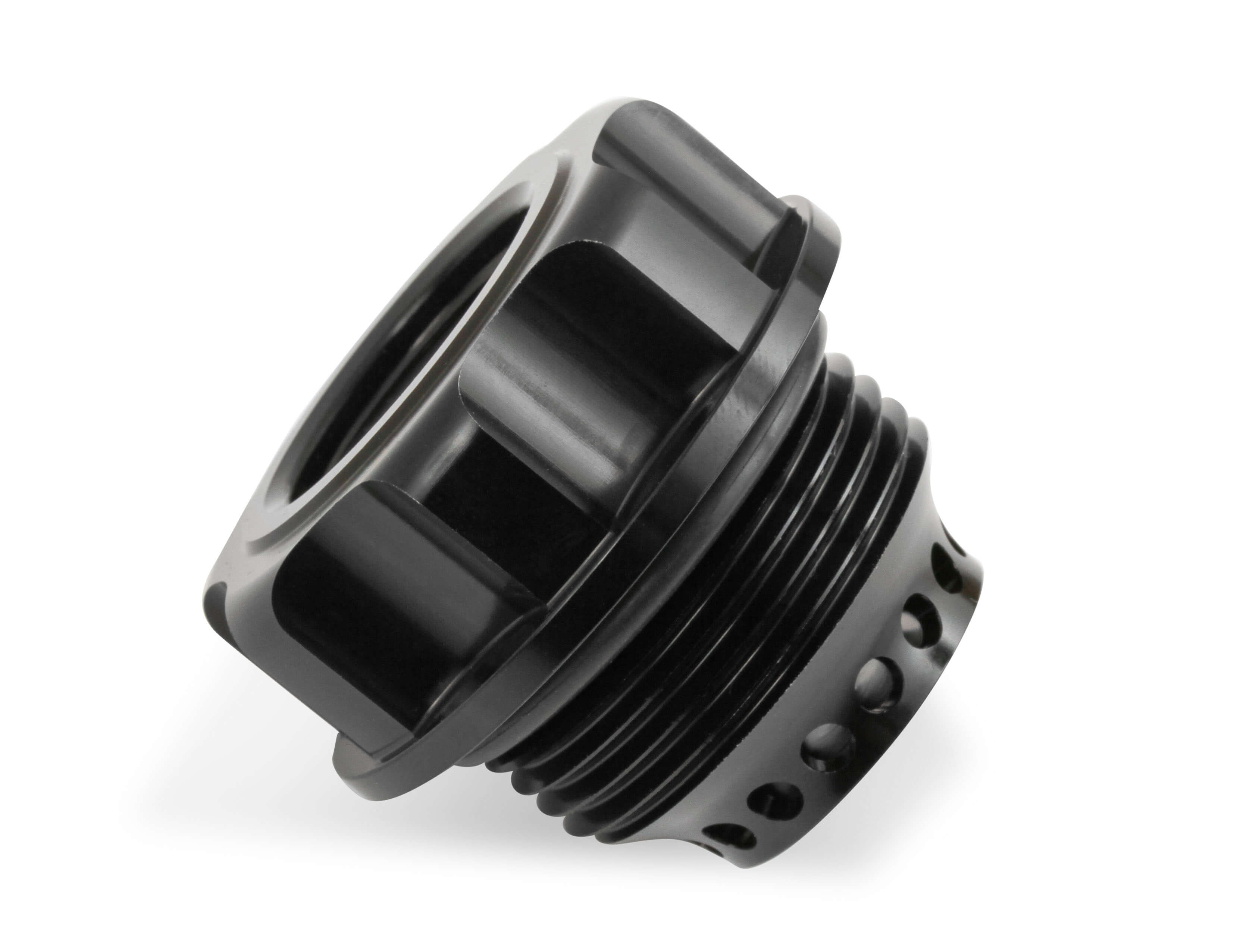 Earl's Oil Fill Cap w/ PVC Vent-LS Engines Close-up Display