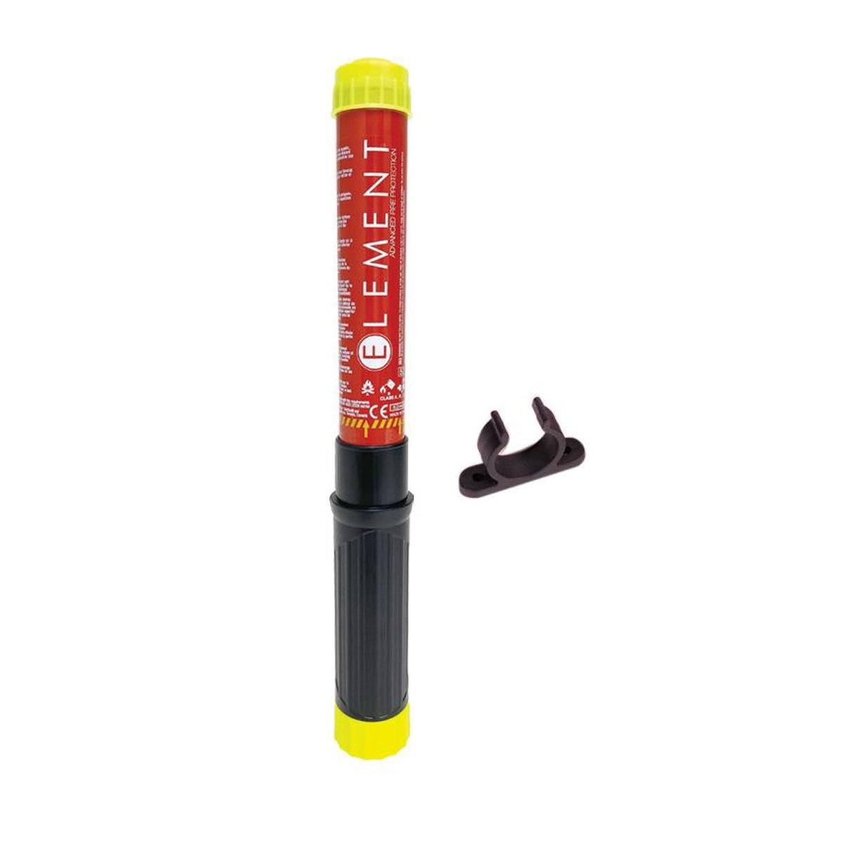 Element Fire E100 Industrial Portable Fire Extinguisher - 40100 Display of Included Parts