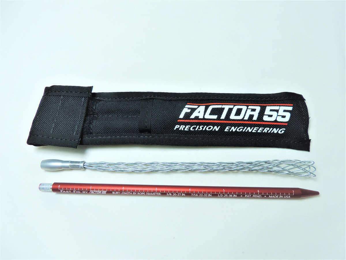 Factor 55 Fast Fid Synthetic Rope Splicing Tool Kit (Part #00420-01) - For Creating Loops & Eyes In Winch Lines & Recovery Ropes