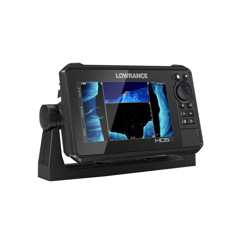 lowrance fish finders gps REFURBISHED Lowrance HDS 7 LIVE w/ Active Imaging 3 in 1 Transducer