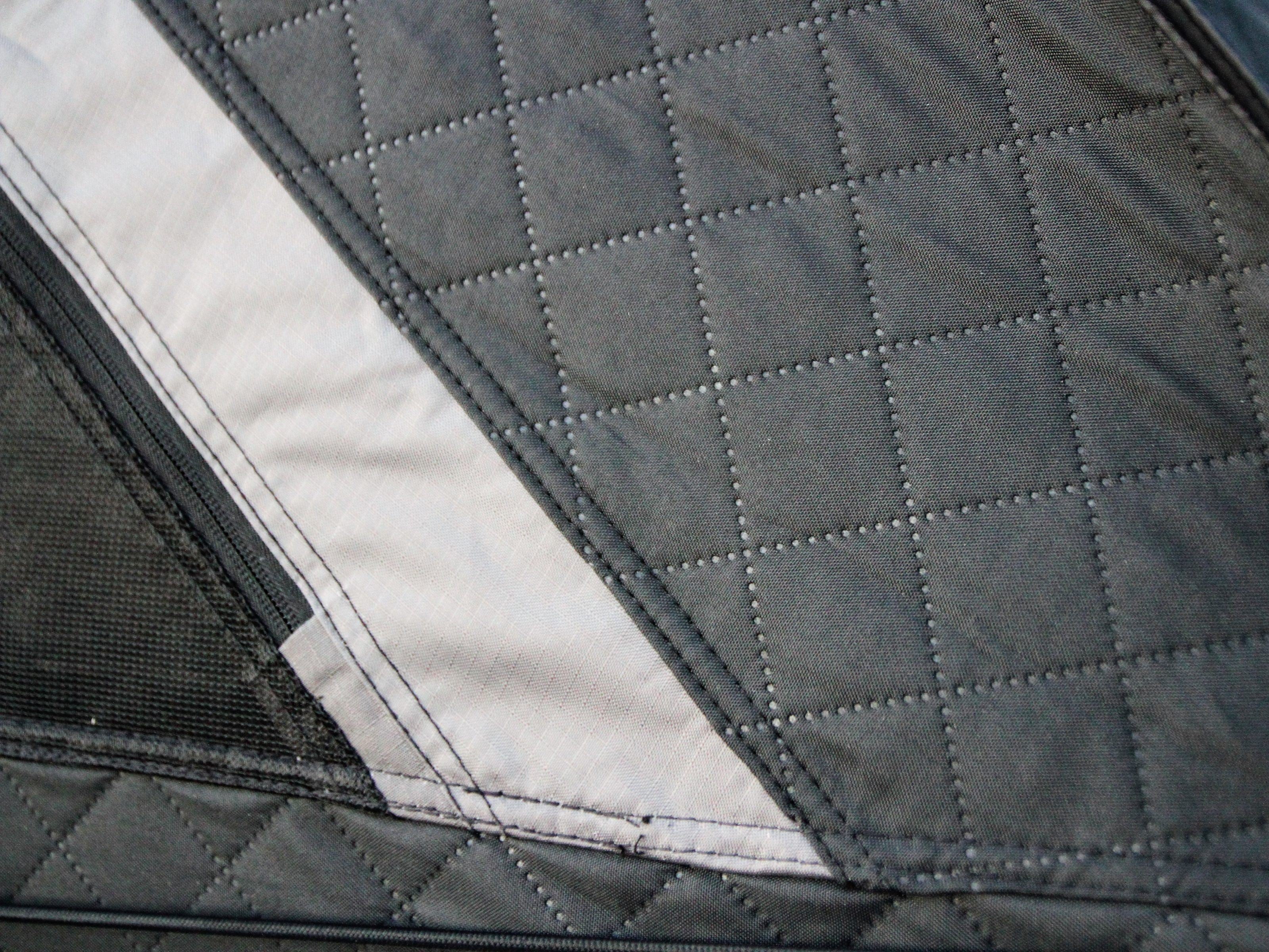 High Country Premium Series 80" Roof Top Tent Close-up Display of Material