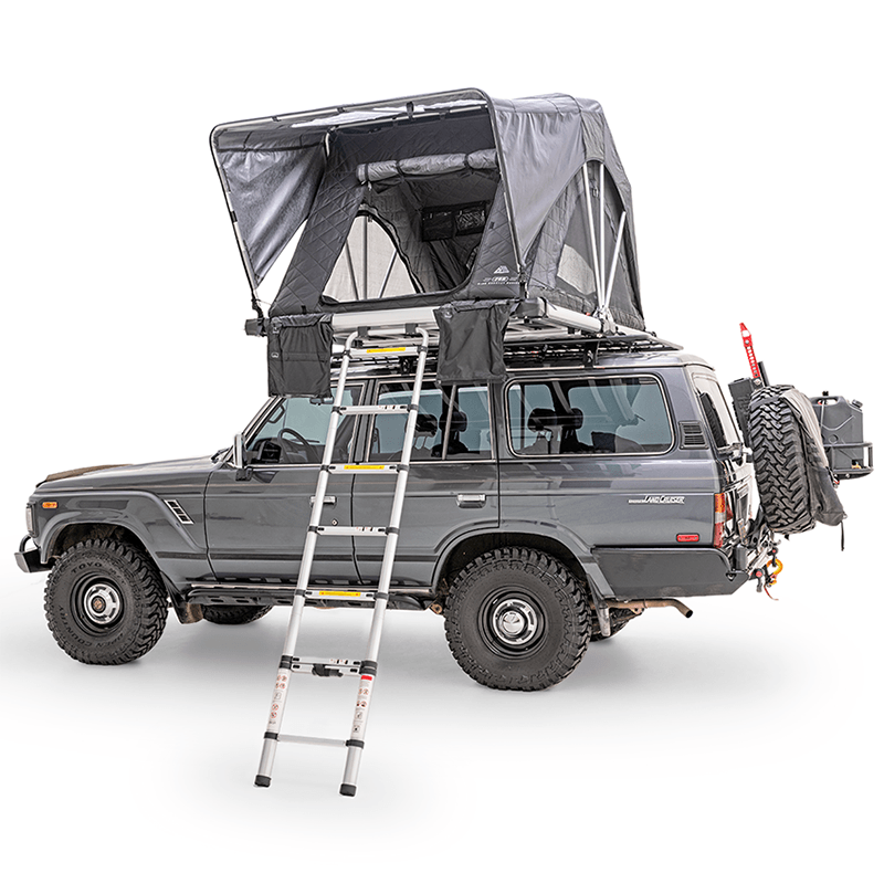 High Country Premium Series 80" Roof Top Tent Display on Vehicle
