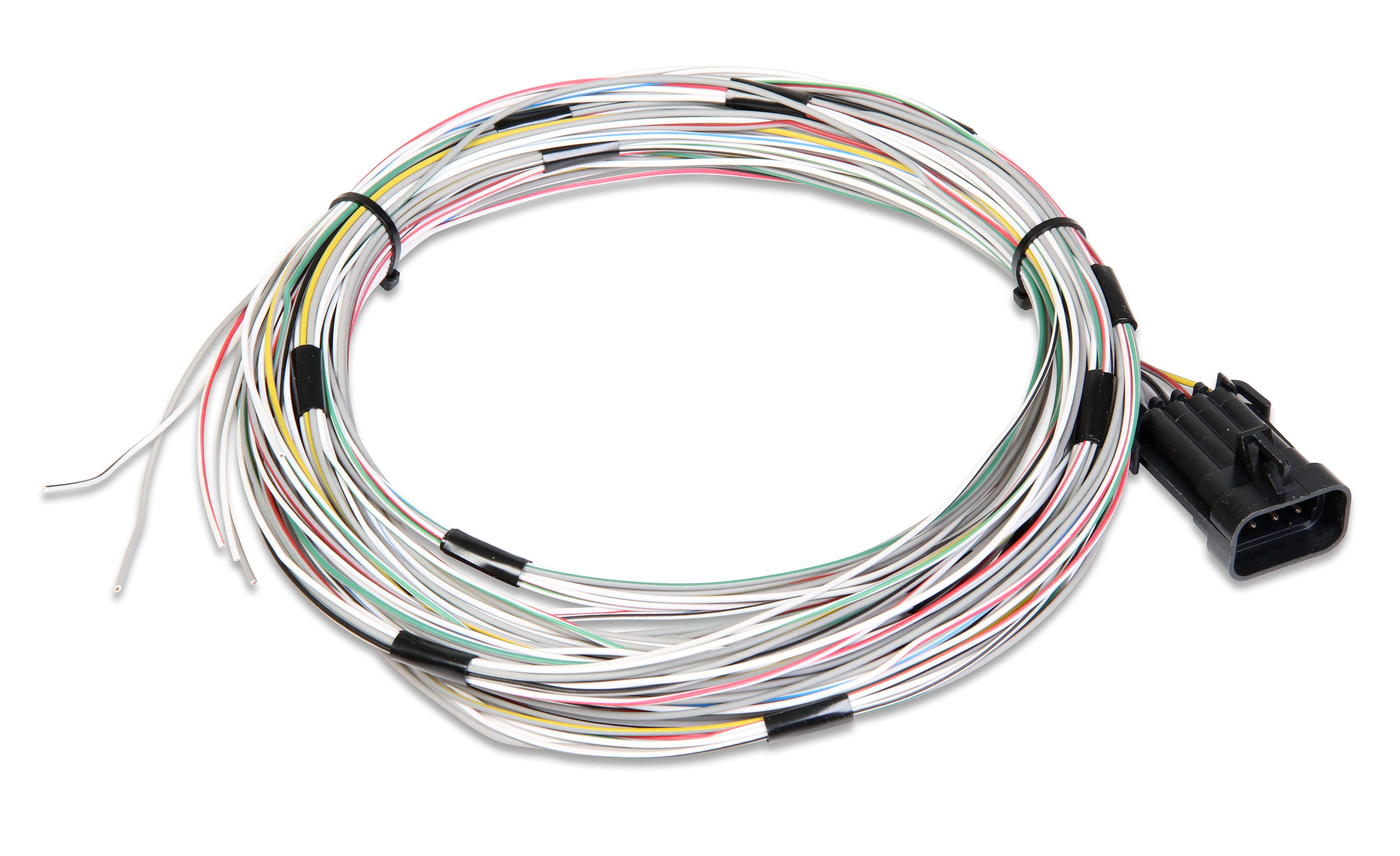 Holley J1A/B Dominator Aux Wiring Harness Display