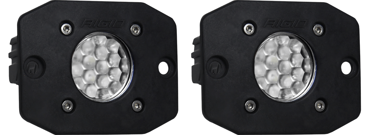 Ignite Series Aux LED Light-Pair Lighting Rigid Industries Flush Mount