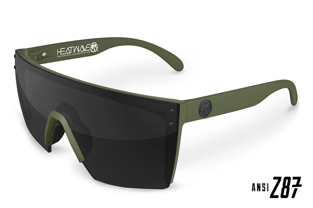 Lazer Face Series OD Green Frame/ Black Lens Sunglasses