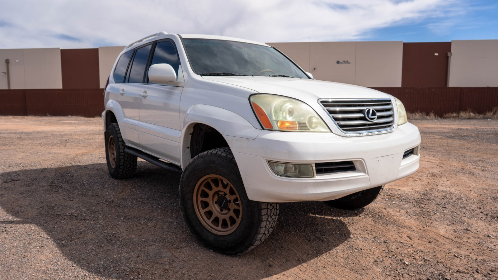 '03-09 Lexus GX470 SDHQ Built Rock Sliders display