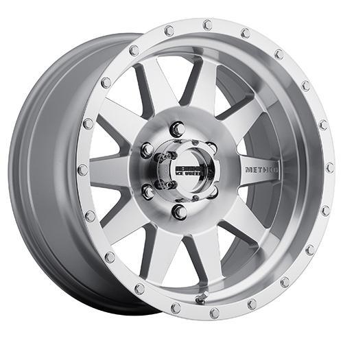 301 The Standard Wheels Machined/Clear Coat 15" Method display