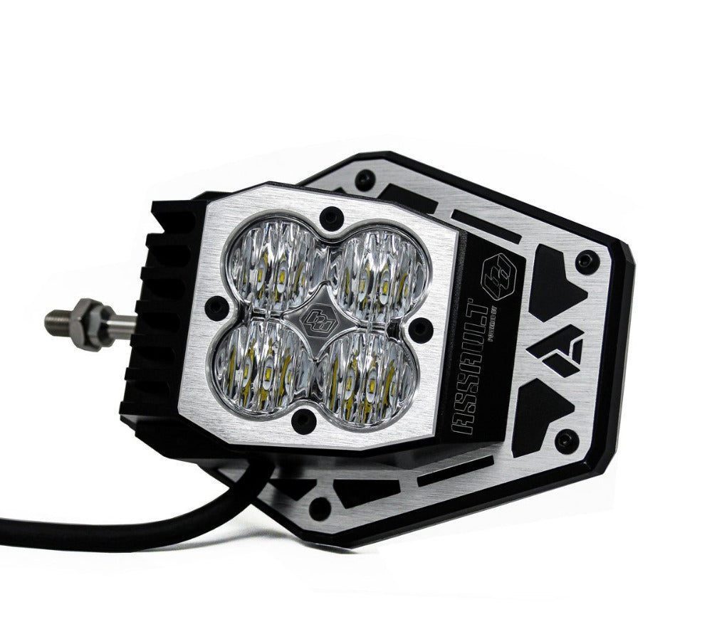 Nighthawk Mirror Kit-Squadron Sport Lighting Baja Designs Close-up Display