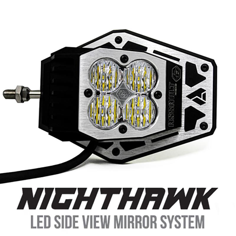 Nighthawk Mirror Kit-Squadron Sport Lighting Baja Designs
